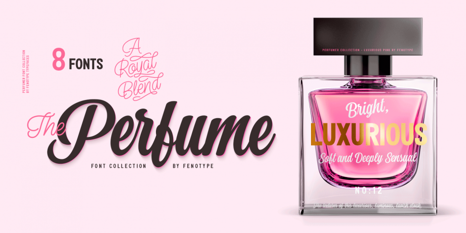 Perfume Font preview